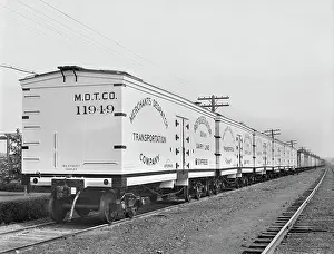 Refrigeration: Transportation - train - refrigeration - industrial