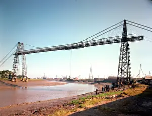 Gwent: Transporter Bridge and River Usk, Newport