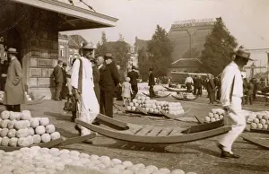 Cheeses: Transporting cheeses - Alkmaar, the Netherlands