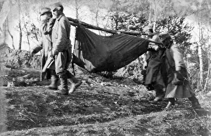 Corpses: Transporting the fallen, 1914