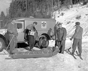 Krkonose: Transporting injured citizen