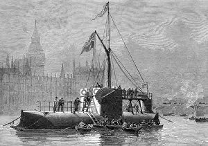 Obelisks: Transporting the obelisk: Cleopatra's needle arrives, London