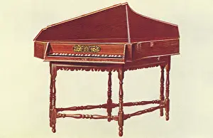 Harpsichord: Transverse Spinet