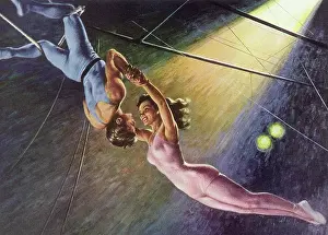 Glare: Trapezist Makes Catch