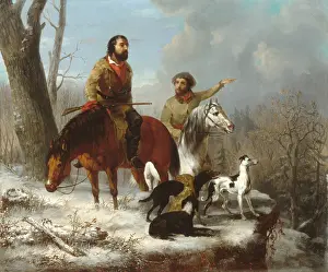 Trappers: TRAPPERS, 1855, by two collaborating artists