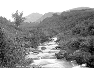 Flowing: Trassey Burn, Mournes, Co. Down