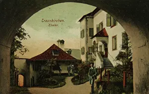 Traunkirchen: Traunkirchen. Monastery. 1907. Photochrom. Photograph