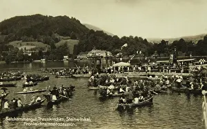 Traunkirchen: Traunkirchen / Steinwinkel. Corpus Christi Procession