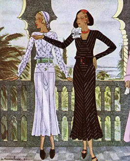 Brode: TRAVEL DRESSES 1931