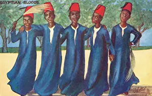 Sandford: Travel Through Egypt - five boys