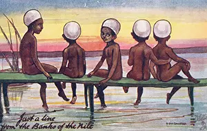 Sandford: Travel Through Egypt - five children