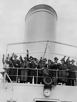 Travelers: Travelers on board the Strength Through Joy ship Wilhelm