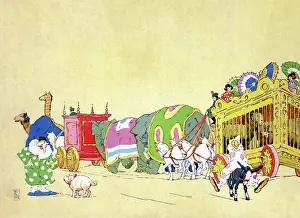 Giraffe: Traveling Circus