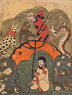 Kalila: The Traveller Rescues the Goldsmith from the Pit