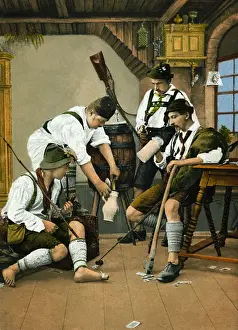 Wayfarers: Traveller resting at an inn