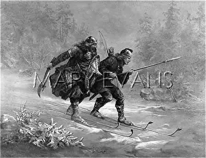 1205: TRAVELLERS ON SKI