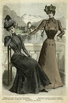 Puffed: TRAVELLING COSTUME 1899