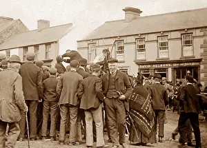 Hiring: Travelling dentist, May Fair, Ballyclare, Ireland in 1883