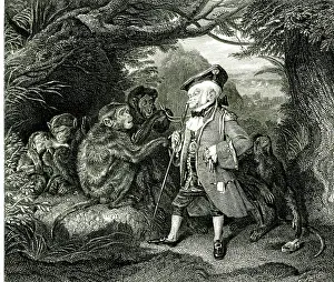 Monkeys: The Travelling Monkey by Edwin Landseer