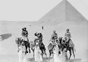 Bedouins: Travelling party in Egypt, 1912