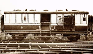 Mailbag: A travelling Post Office railway carriage, Victorian period