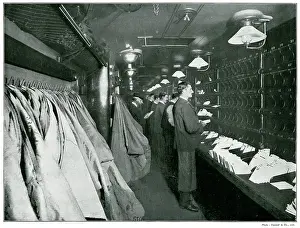 Sorted: Travelling rail post office 1890s