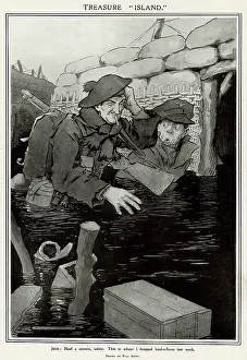 Waterlogged: Treasure island by Will Owen 1917
