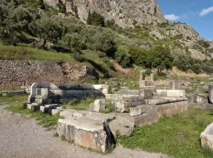 Cella: Treasury of the Massaliots, Delphi, Greece