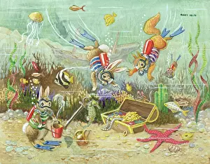 Seahorse: The Treasuure Chest - animal divers