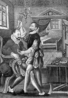 Pull: Treatment of a knight, 1584
