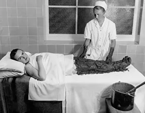 Treated: Treatment with mud, 1931