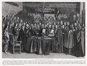 Concludes: TREATY OF WESTPHALIA