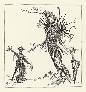 Scarecrow: TREE TALKS TO SCARECROW