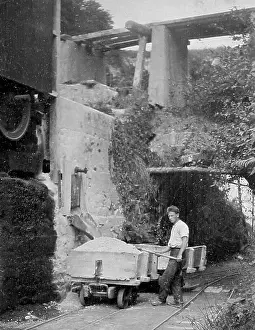 Tregargus: Tregargus China Clay Quarry, St Stephen, Cornwall
