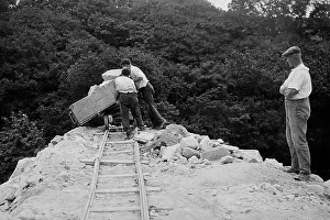 Tregargus: Tregargus China Clay Quarry, St Stephen, Cornwall