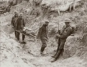 Stretchers: TRENCH WOUNDED