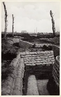 Scarred: Trenches at Nieuport, Belgium