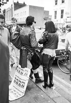 Battered: Trendy shoppers - Camden, 1989