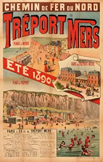 Treport: Treport Mers travel poster
