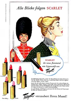 Lipsticks: Tresport lipstick advert