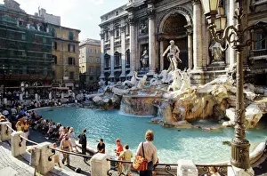 Trevi: Trevi Fountain in Rome, 1981