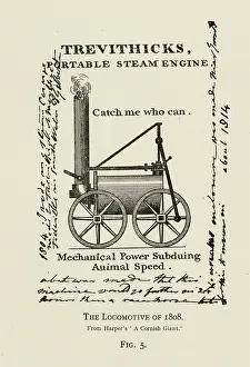 Trevithicks: Trevithick's portable steam engine - Catch me who can