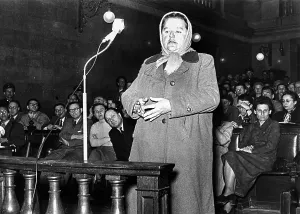 Homicides: Trial against Adrienne Eckhardt 1953