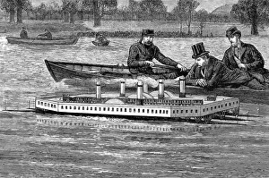 Ambitious: Trial of a Channel Ferry Model on the Serpentine