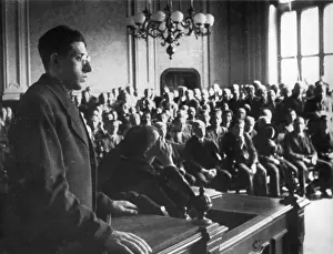 Regarding: Trial against the Franciscan monk Dagobert, 1937