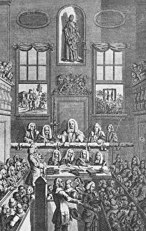Tyburn: Trial of the highwayman at the Old Bailey