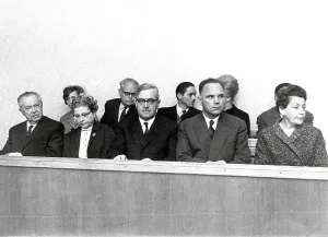 Juries: Trial against murderer Rainer Warchalowski 1966