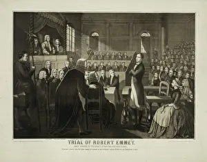 Verdict: Trial of Robert Emmet, Emmet replying to the verdict of high