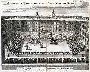 Inquisition: Trial by the Spanish Inquisition in progress in