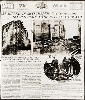Shirtwaist: Triangle Shirtwaist Company fire reported ?